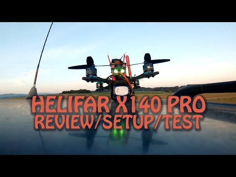 Helifar X140 Pro - Review / Setup / Testflug auf deutsch - Race quadrocopter