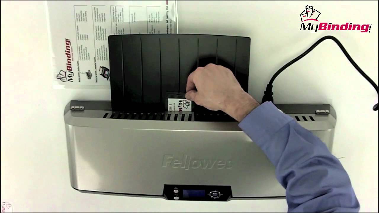 Fellowes Voyager VY-125 Pouch Laminator Review - 5218601
