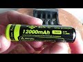 Bateria 18650 12000mah Teste Capacidade - Battery 18650 12000mah Capacity Test