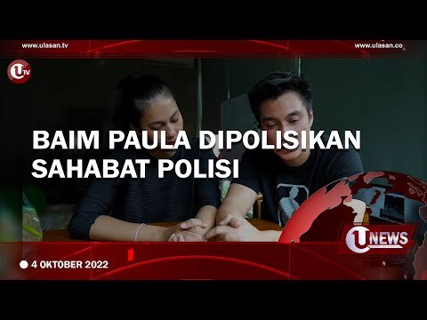 BAIM DAN PAULA DIPOLISIKAN ATAS VIDEO PRANK LAPORAN KDRT | U-NEWS