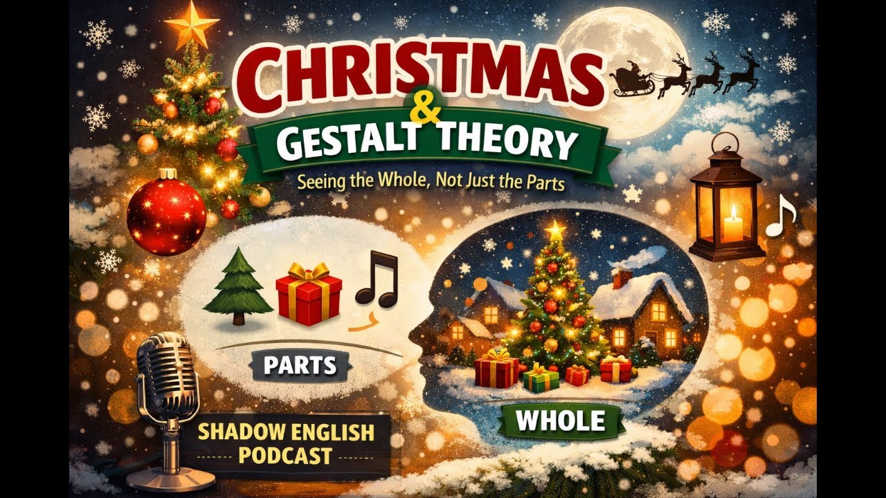 Christmas and Gestalt Theory | Shadow English Ep # 93
