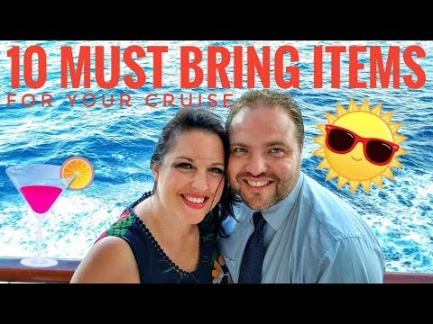 ✔️Cruise Tips - 10 Must Bring Items for New and Experienced Cruisers