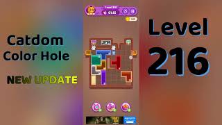 Catdom Level 216 Color Hole Mini Boss