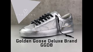 GOLDEN GOOSE Deluxe Brand Stardan ‘Silver Ray’ | UNBOXING & ON FEET | luxury sneaker | 2019