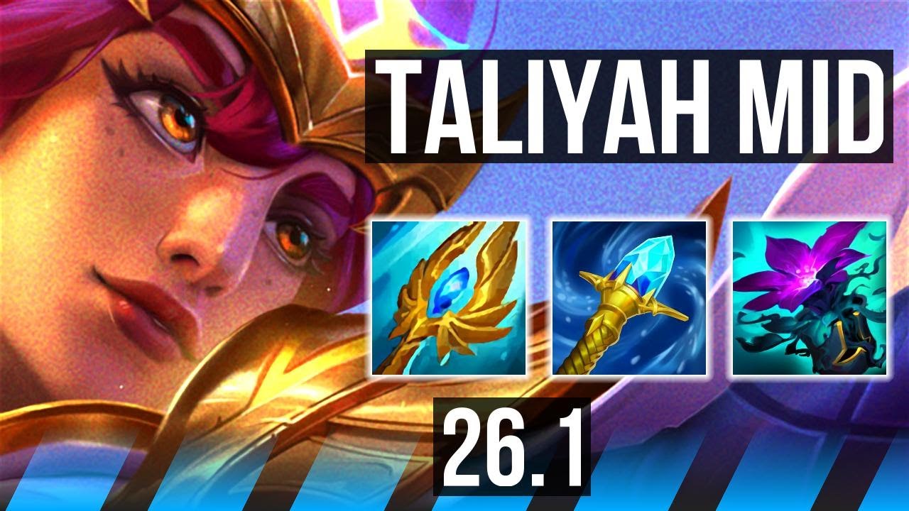 TALIYAH vs XERATH (MID) | 57K damage, 7k gold comeback | BR Grandmaster | 26.1
