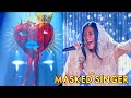 Nicole scherzinger rock out with queen of hearts  masked singer
