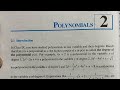 POLYNOMIAL / CHAPTER 2 / EXERCISE 2.2/ CBSE / CLASS 10