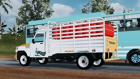 Mahindra Pickup Mod In Bus Simulator Indonesia - Bussid Car Mod - Bussid Bus Mod - Bussid