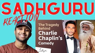 AMERICAN YOGI Vish REACTS to The Tragedy Behind Charlie Chaplin’s Comedy | SADHGURU REACTION #Comedy