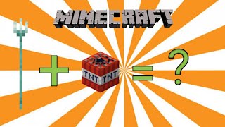 How to make an Explosive Trident in Minecraft PE (No mods/No addons)