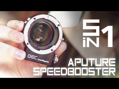 The genius speedbooster [Aputure DEC LensRegain]