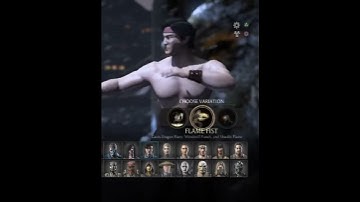 MKXL LIU KANG Select Screen Animation