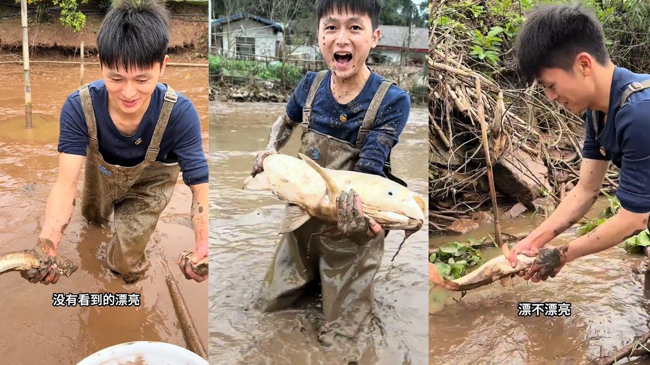 4000包下的魚塘，老闆説十多年沒幹過了只賺不賠？那就來看看我的運氣如何了