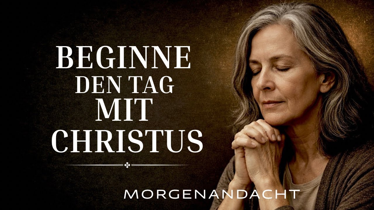 Ein gesegneter Tagesbeginn mit Christus | Morgenandacht & Morgengebet