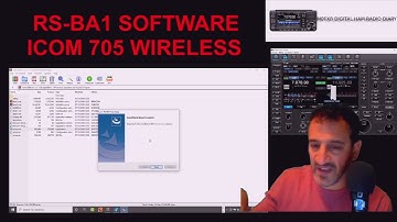 ICOM IC705 RSBA1 V2 FULL RADIO SETTINGS AND SOFTWARE INSTALATION