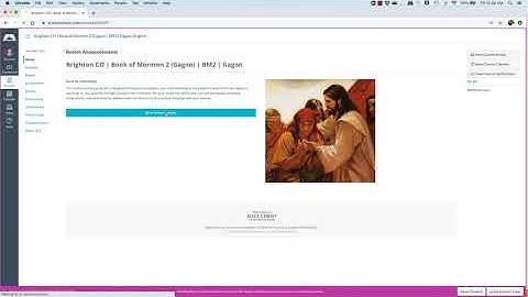 Publishing the Right Seminary Lessons for Students in Canvas