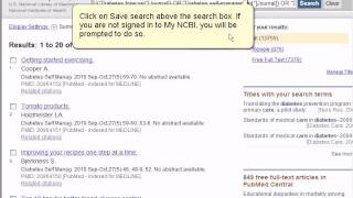 PubMed: E-mail Alerts for Articles from your Favorite Journals