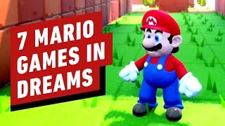 7 Mario Games Created in Dreams