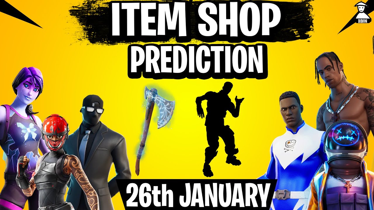 January 26 Fortnite Item Shop Prediction January 26th 2024 Fortnite 