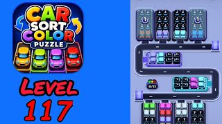 Car Sort Color Puzzle Level 117 Walkthrough