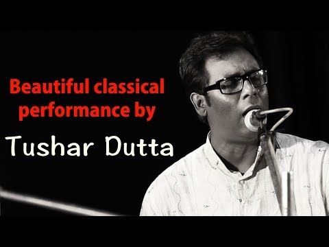 Beautiful classical performance by Tushar Dutta | Raag Desh | Live