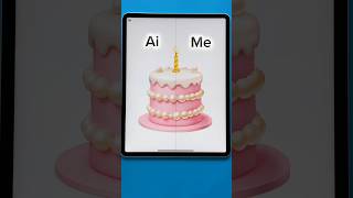 Ai Vs Me Pink Cake