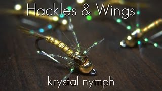Fly Tying Krystal Nymph | Hackles & Wings