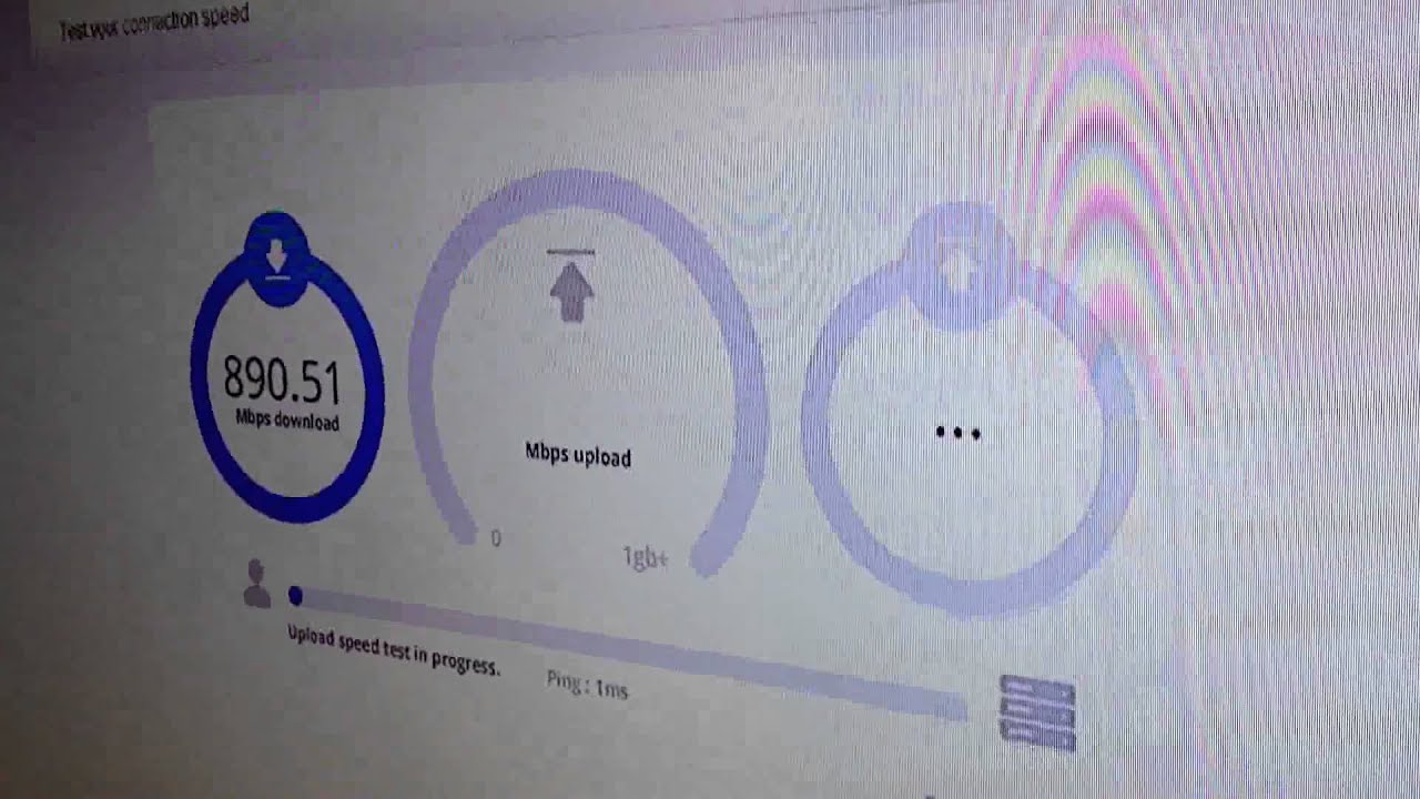 Google Fiber Space Speedtest