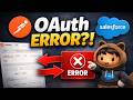 Fix Salesforce OAuth Errors in Postman (Step-by-Step)