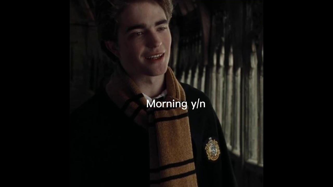 Cedric Diggory x Reader!🪄 ( no sounds )