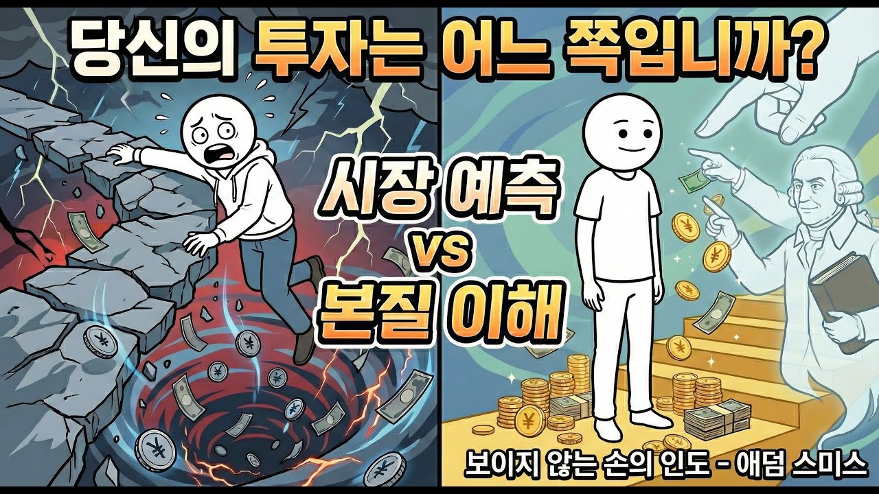 부자들이 시장을 예측하지 않는 이유: 240년 전 애덤 스미스가 알려준 '돈의 원리' 💰 #돈 #투자 #애덤스미스 #투자기법 #주식 #주식투자 #장투 #철학