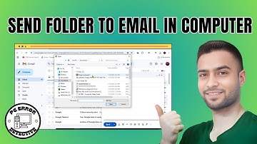 कंप्यूटर में ईमेल पर फ़ोल्डर कैसे भेजें - पूर्ण ट्यूटोरियल {2025}