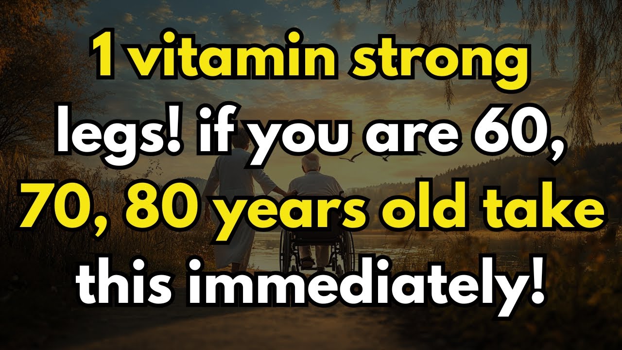 The Secret Vitamin Keeping 94-Year-Olds on Their Feet! (You Won’t Believe It!)😱🦵