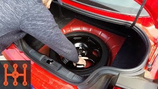 20152019 Ford Mustang Spare Tire Kit Installation