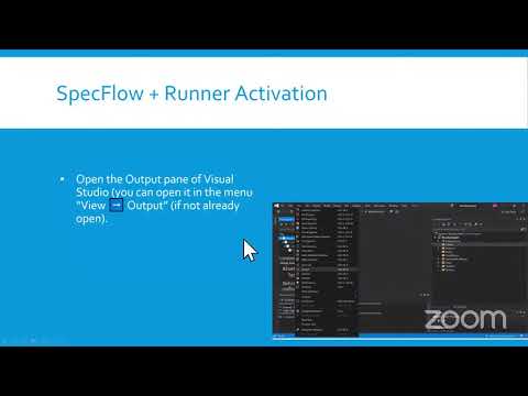 STEP5: SpecFlow + Runner Activation