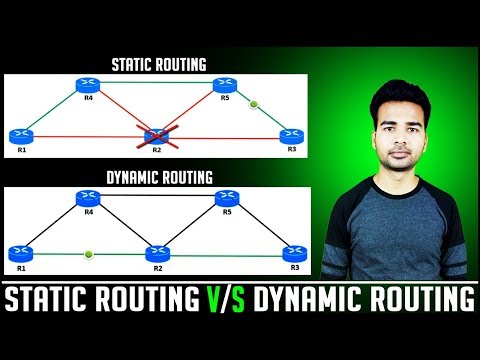 Difference between Static and Dynamic Routing | CCNA 2018