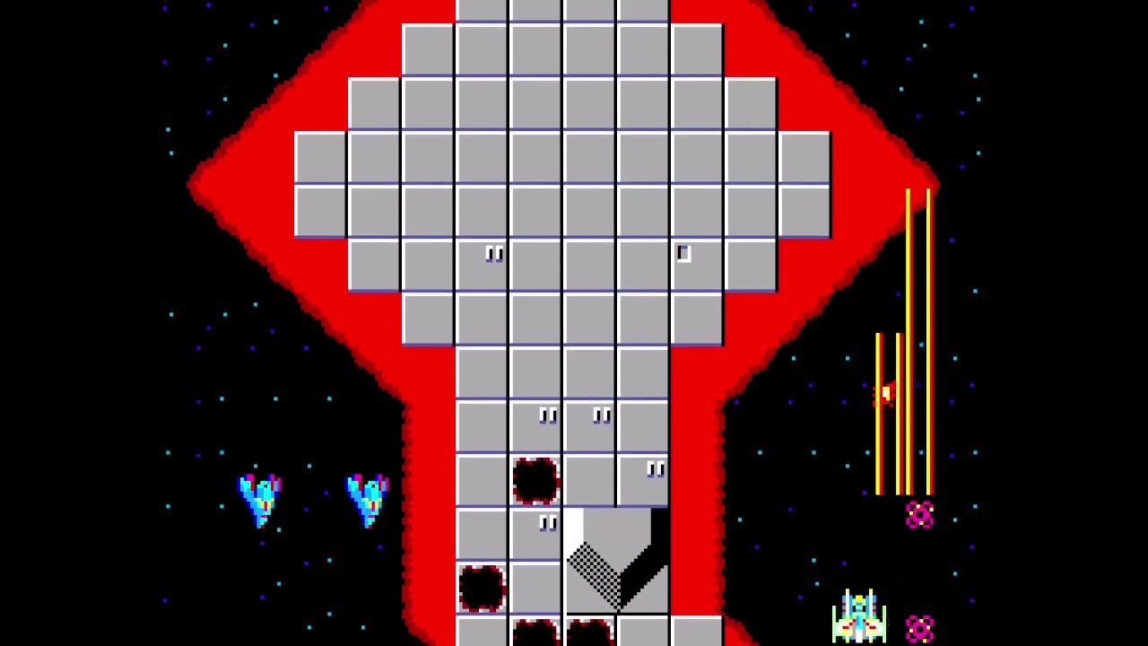 Sega master system - Astro warrior 1 life challenge - 123500 