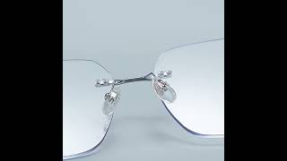 Titanium Metal Frameless Eyeglasses 8978WK