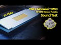TGR x Monokei TOMO Typing Test with SP-STAR Meteor Purples