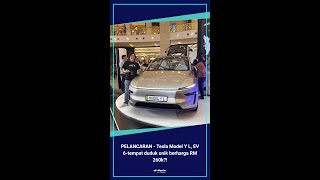Tesla Malaysia kini secara rasmi melancarkan Model Y L #Tesla #ModelY #WapCar