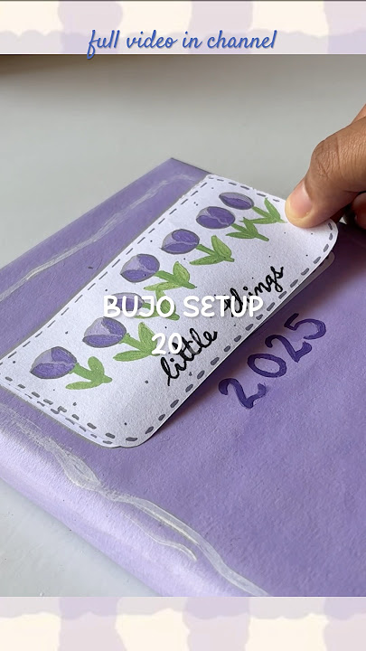 2025 bujo☁️ | ninu shaaji #shorts #diy
