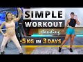 Kiat jud dai workout standing still burn belly fat and booty growth challenge 