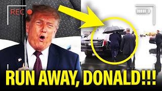 Trump RUNS AWAY at Presser as POLLS COLLAPSE!!!