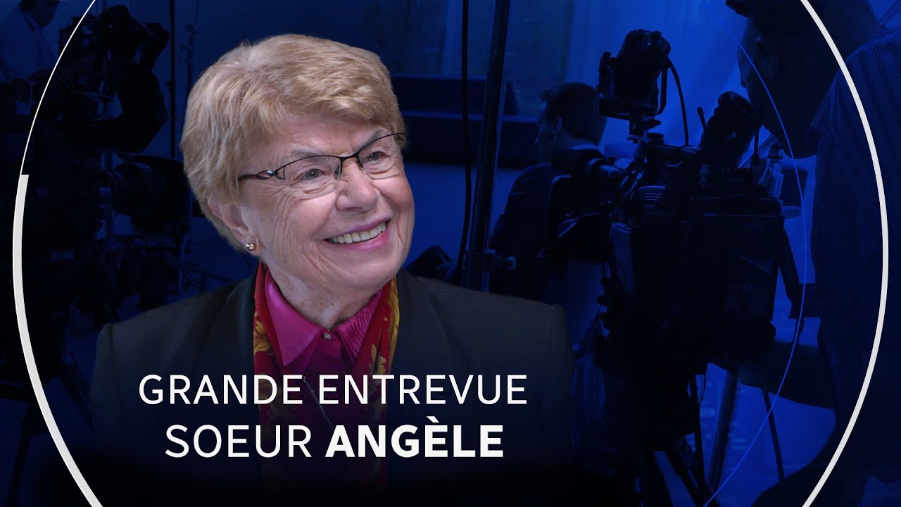 Sœur Angèle se confie en entrevue avec Patrice Roy