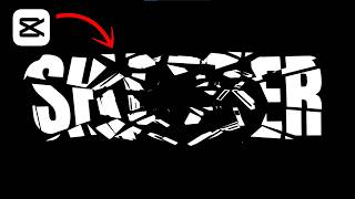 Easy Shattered Text Animation in CapCut