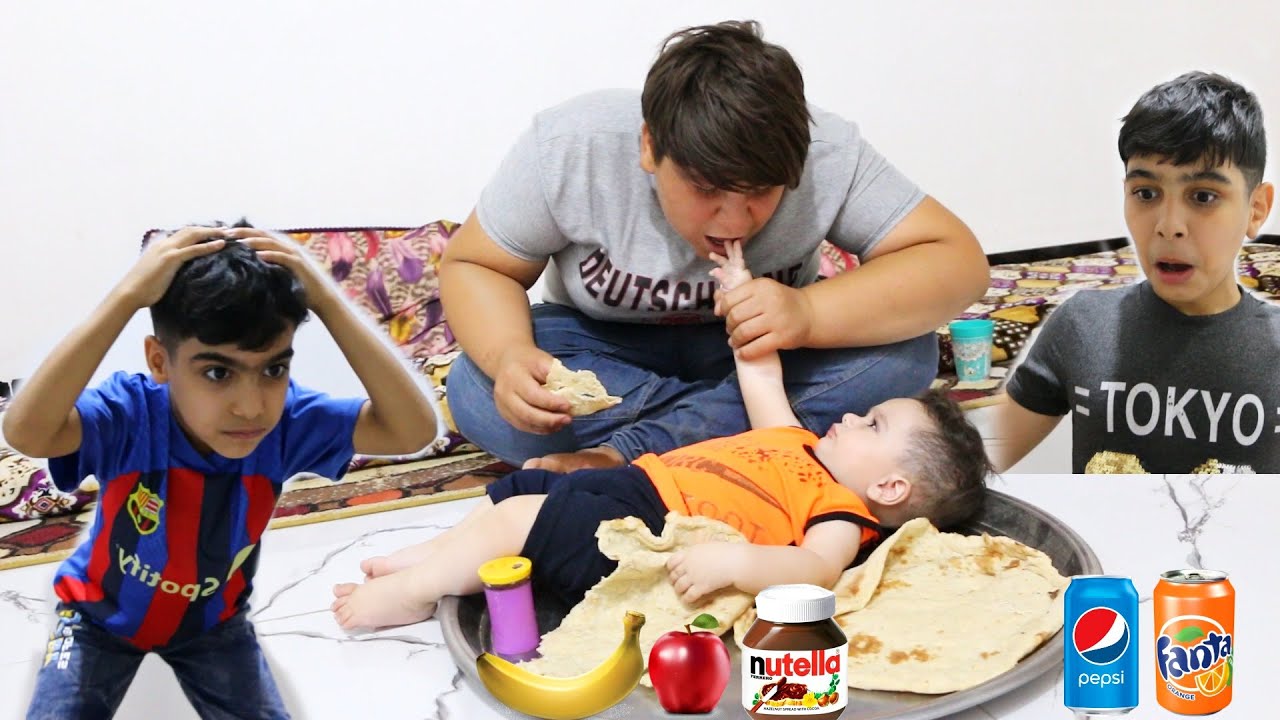 #فلم علاوي سمين اكل اخوي الصغير😂سوه كارثه!! لايفوتكم