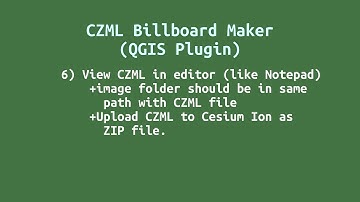 CZML Billboard Maker Tutorial