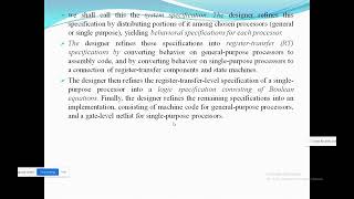 Embedded System Design/Design Technology/ Sudha /MAMSE
