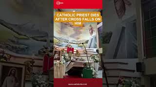 Catholic Priest Dies After Giant Crucifix Falls on Him During Livestreamed Mass in Ecuador