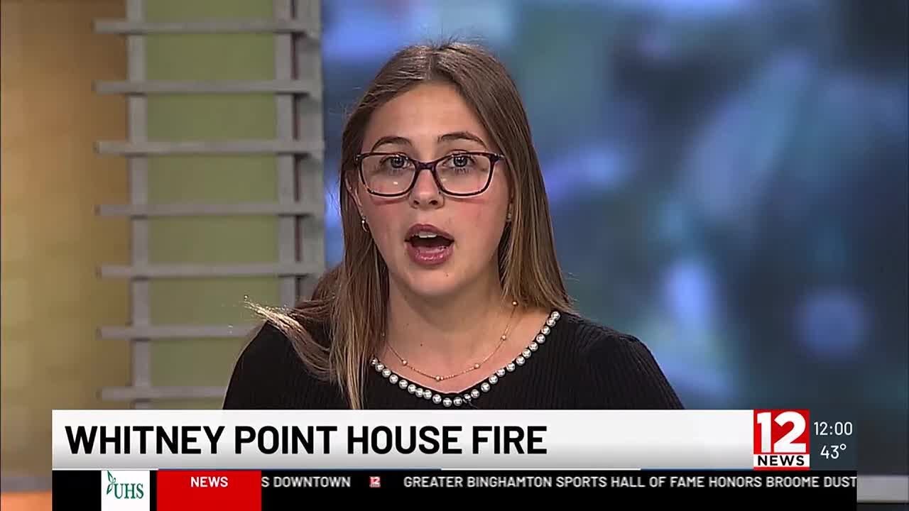 Crews respond to fire at Whitney Point home YouTube